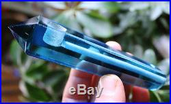 100PC Blue Smelt Quartz Crystal Wand Smoking Pipes reiki healing