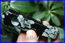 100Pcs Natural Chrysanthemum stone Crystal Wand Smoking Pipes reiki healing