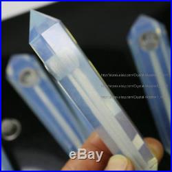 100Pcs Natural Opal Quartz Crystal Wand Smoking Pipes reiki healing