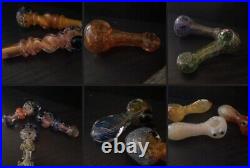 10 4-5 Premium Handblown Heavy Glass Pipe. US Seller