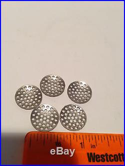 10x EVERLASTING 15mm SMOKING SCREENS PIPE BOWL HONEYCOMB STAINLESS STEEL CONCAVE