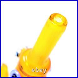 11 Honey Bee Percolator Water Pipe Collectible Tobacco Glass Smoking Herb Bowl
