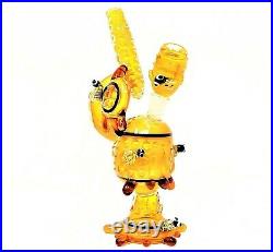 11 Honey Bee Water Pipe Collectible Tobacco Glass Smoking Herb Bowl Hand P