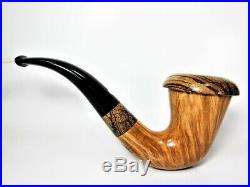 1264 Mastro Cascia Pipes, BENT CALABASH Briar pipes Smoking pipes, PIPE Italy