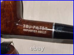 12 NOS Vintage Knickerbocker TRU FILTER Briar Wood Tobacco Pipe Counter Display