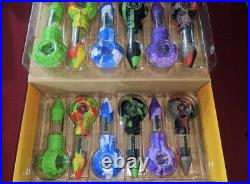 12 Ooze Bowser Silicone Glass Pipes Smoking Pipe Herb