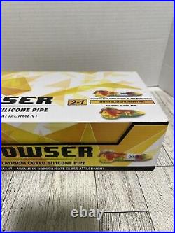 12 Ooze Bowser Silicone Glass Pipes Tobacco Trending At $22 Each! New In Box