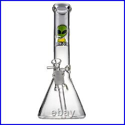 13 Heavy Glass Beaker Tobacco Water Pipe Bong with Ice Catcher