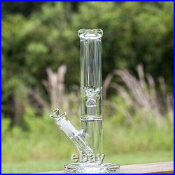 13 Heavy Glass Tobacco Water Pipe Bong with Ice Catcher