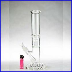 13 Heavy Glass Tobacco Water Pipe Bong with Ice Catcher