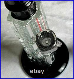 13 X 5 High End Black Thick Glass Tobacco Water Pipe
