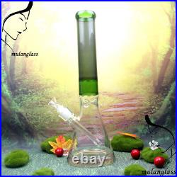 16 Green Daisy bong Hookah Water Pipe Bong Classic Tobacco Smoking Beaker glass