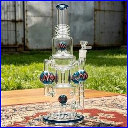 16''(XL) Glass Bong and Water Pipes Smoking Perc Bongs Super Heavy with14mm bowl