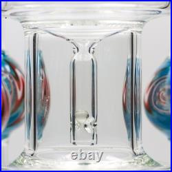 16''(XL) Glass Bong and Water Pipes Smoking Perc Bongs Super Heavy with14mm bowl