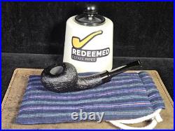 17 Pipes Blacked-out Sandblasted Strawberry Artisan Tobacco Pipe