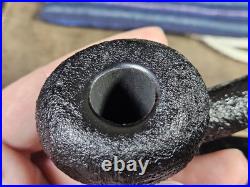 17 Pipes Blacked-out Sandblasted Strawberry Artisan Tobacco Pipe