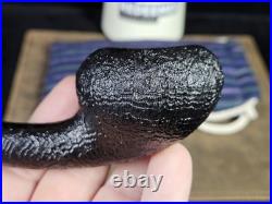 17 Pipes Blacked-out Sandblasted Strawberry Artisan Tobacco Pipe
