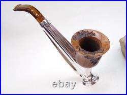 1970's Kirsten P (premier) Estate Pipe New Bit New Pedestal Valve, Kirsten Bowl