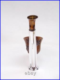 1970's Kirsten P (premier) Estate Pipe New Bit New Pedestal Valve, Kirsten Bowl