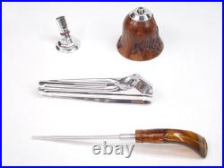 1970's Kirsten P (premier) Estate Pipe New Bit New Pedestal Valve, Kirsten Bowl