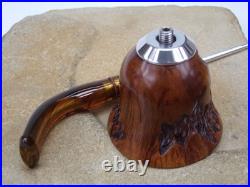 1970's Kirsten P (premier) Estate Pipe New Bit New Pedestal Valve, Kirsten Bowl