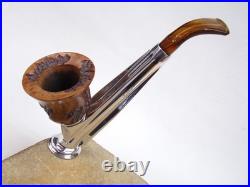 1970's Kirsten P (premier) Estate Pipe New Bit New Pedestal Valve, Kirsten Bowl