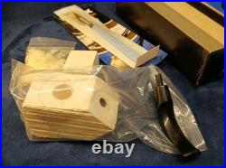 1970s MANX Turkish Block Meerschaum Tobacco Pipe Carving Kit Original & Complete