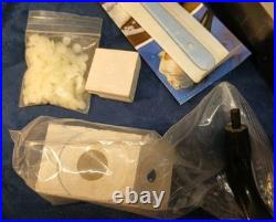 1970s MANX Turkish Block Meerschaum Tobacco Pipe Carving Kit Original & Complete