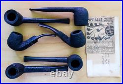 1978 Vintage NOS Seconds Pipe Set from Wally Frank New York 6 Pipes Total