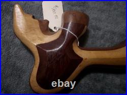 1 Of A Kind, Extremely Rare, Vintage Custom Hand Craved Wooden Tobacco Pipe