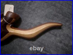 1 Of A Kind, Extremely Rare, Vintage Custom Hand Craved Wooden Tobacco Pipe