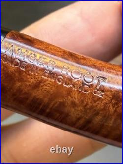2002 Dunhill Amber Root NIB NOS Mint Condition Bent Dublin Tobacco Pipe