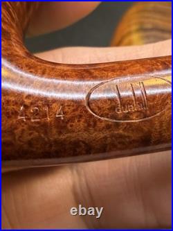 2002 Dunhill Amber Root NIB NOS Mint Condition Bent Dublin Tobacco Pipe