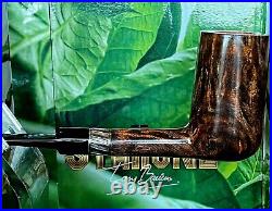 2020 CASTELLO TRADEMARK 53/60 REGIMENTALNEW SMOKING PIPE WithBOX, SOCK & PAPERS