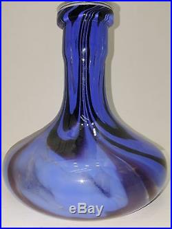 20 Stylish Swirl Tall Dye Blue Hookah Glass Smoking Pipe 1 Hose 1006