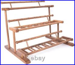 21 Pipes Tobacco Display Rack Tobacco Wooden Smoking Pipe Shelf Stand