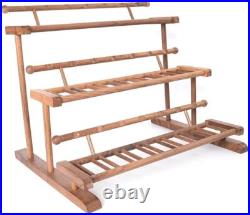 21 Pipes Tobacco Display Rack Tobacco Wooden Smoking Pipe Shelf Stand