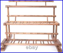 21 Pipes Tobacco Display Rack Tobacco Wooden Smoking Pipe Shelf Stand