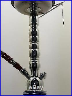 23 Tall Classic Dragon Blue Hookah Shisha Glass Smoking Pipe 1 Hose 1004