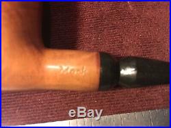 2 Qty Rare Vintage Handcrafted Briar Wood Tobacco Pipes by Donald E Mock (DM12)