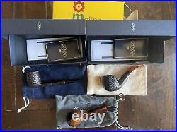 2 Savinelli Pipes, Octogano & 802 & 1 Molina Pipe, Shorty Devil Anse NEW UNUSED
