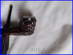 2xBrand New Carved meershaum Smoking Pipes