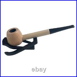 3 Durable Wooden Wood Smoking Pipe Tobacco Cigarettes Cigar Pipes Enchase Gift