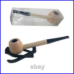 3 Durable Wooden Wood Smoking Pipe Tobacco Cigarettes Cigar Pipes Enchase Gift