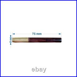 3 Rose Wood One Hitter Wood and Brass Smoking Pipes Free Shipping Lot of 50 Pcs