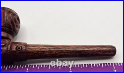 3 Rosewood Hand Smoking Pipe with Flower- MSRP $5.99 Case of 100 for Reselling
