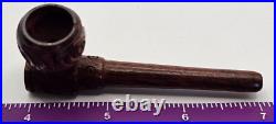 3 Rosewood Hand Smoking Pipe with Flower- MSRP $5.99 Case of 100 for Reselling