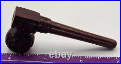 3 Rosewood Hand Smoking Pipe with Flower- MSRP $5.99 Case of 100 for Reselling