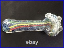 4.25 INCH TOBACCO Smoking Glass Hand PipeFREE 2 pipe cleaner