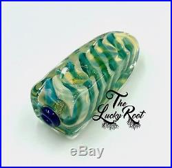 4.5 Glass Smoking Tobacco Pipe Herb Smoke Rectangle Steam Roller Color Change I